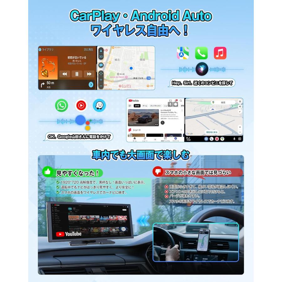 ottocast Ottocast OttoScreenAI N95C ポータブルディスプレイ