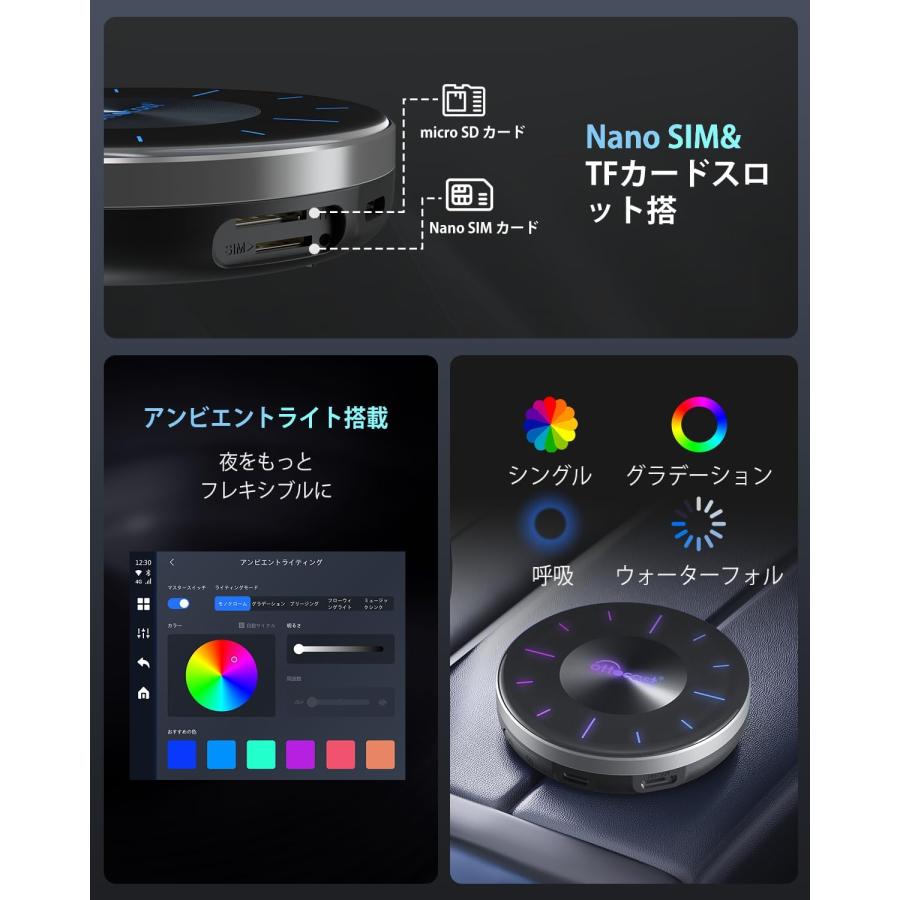 ottocast Ottocast オットキャスト P3 専用リモコン付き AiBox ottocast Ottocast オットキャスト P3 専用リモコン付き AiBox