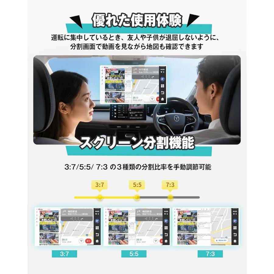 ottocast オットキャスト P3廉価版モデル OttoAibox E2 専用リモコン