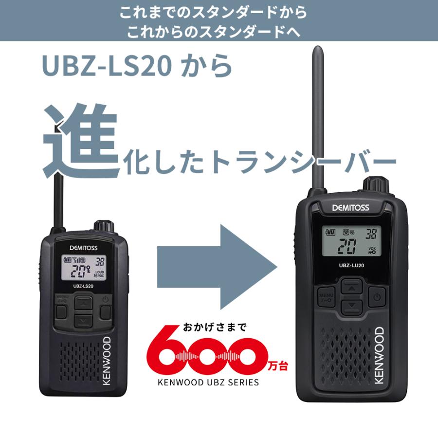 3台セット オープンイヤー型イヤホンセット UBZ-LS20 後継機 特定小 