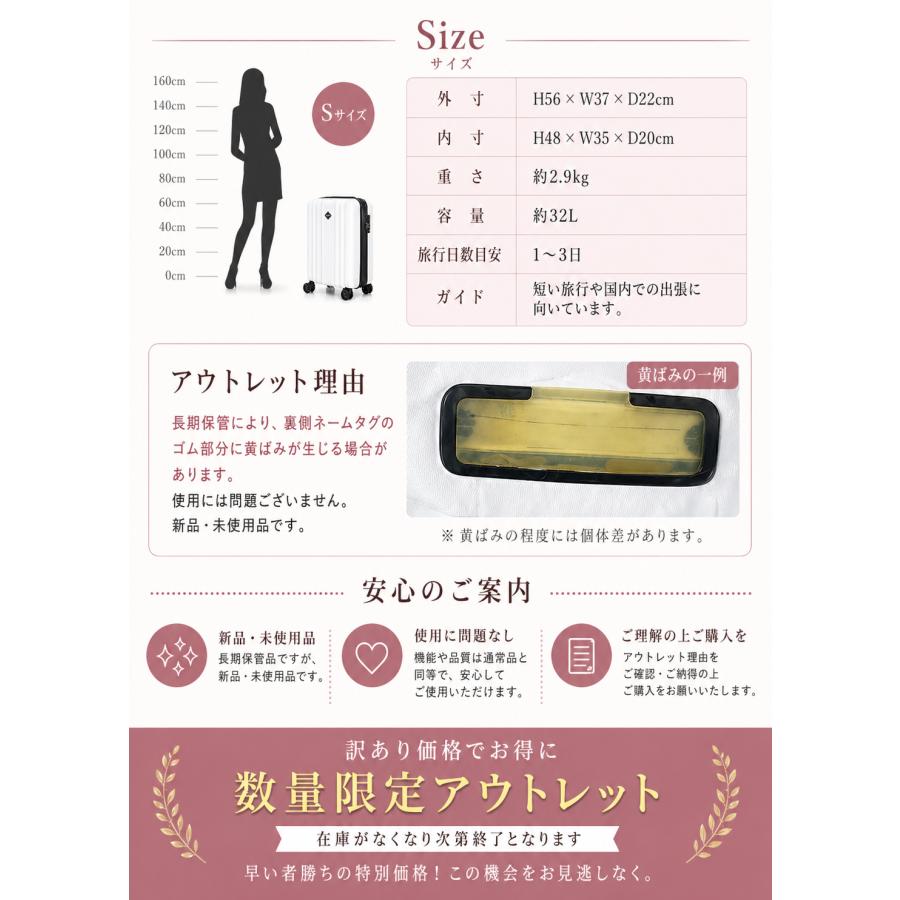 訳あり大特価 新品アウトレット スーツケース キャリーケース