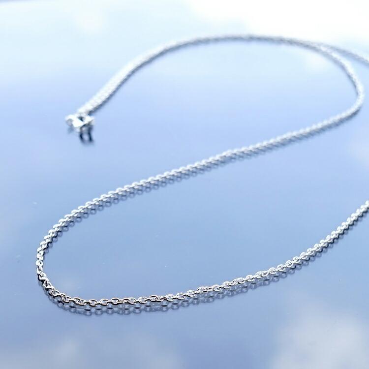 80cm あずきチェーン 1.8mm】ネックレス シルバー チェーン シルバー 
