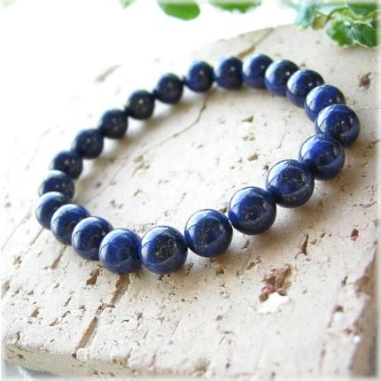 パワーストーン ブレスレット ラピスラズリ 一連ブレスレット シンプル