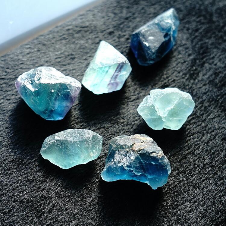 天然石17本 ロードナイト，グリーンフローライト，ブルーレース
