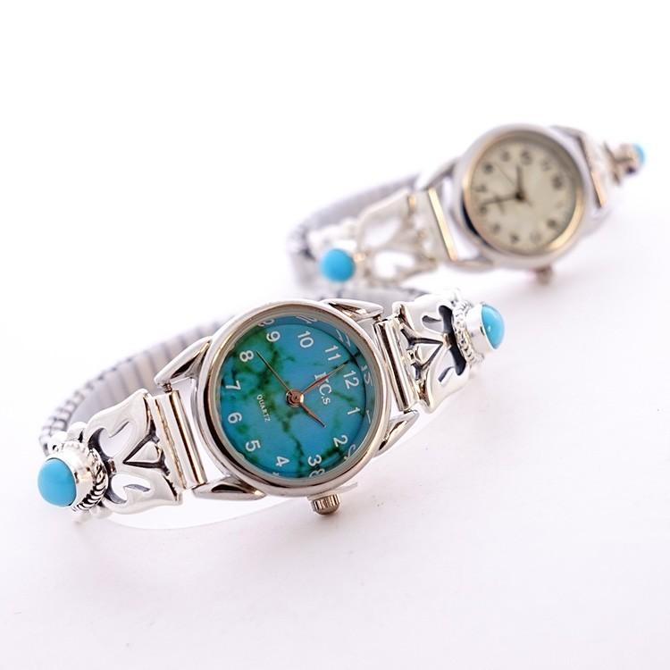 ターコイズストーン シルバー 腕時計　インディアンジュエリー mtm1636-1.jpg