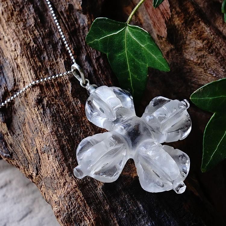 天然石 ペンダント ヒマラヤ水晶 カツマ 魔除けと結界をつくる 癒し