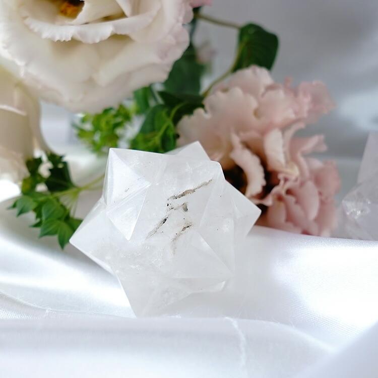 天然石 ヒマラヤ水晶 神聖幾何学 マカバ マルカバスター マカバスター