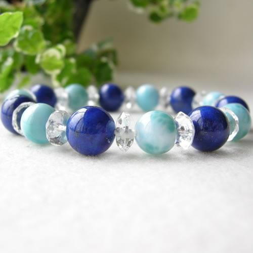 最終セール！ハイクラスラピスラズリ17mmブレスレット！！ 【公式通販】