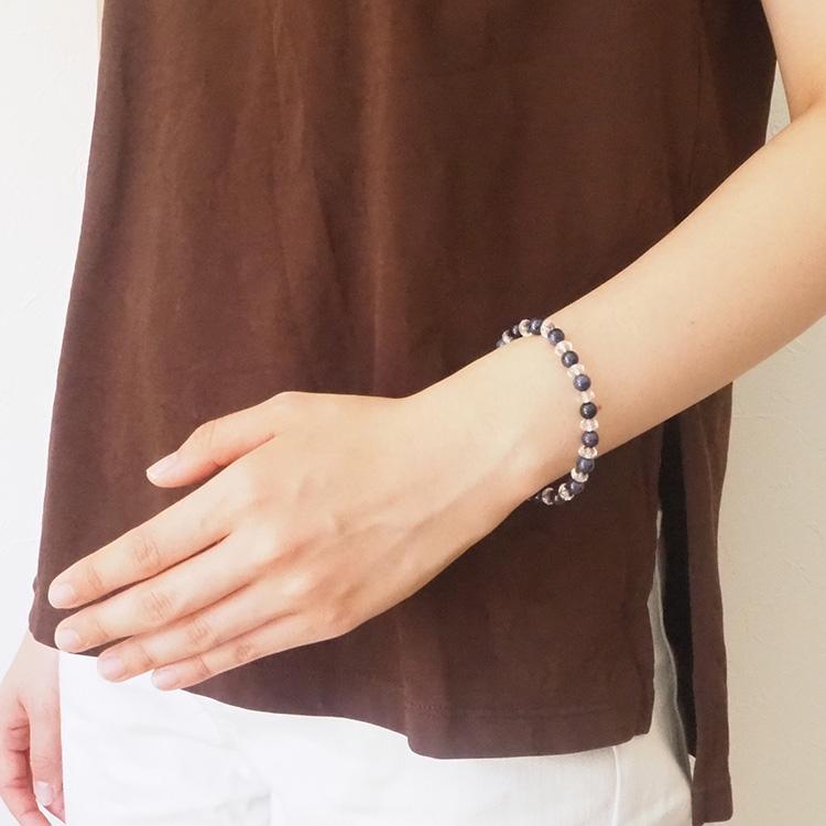 【特価★美品】サファイアブルーアンバー 天然石　ブレスレット 特価☆美品】サファイアブルーアンバー 天然石 ブレスレット 【公式通販】