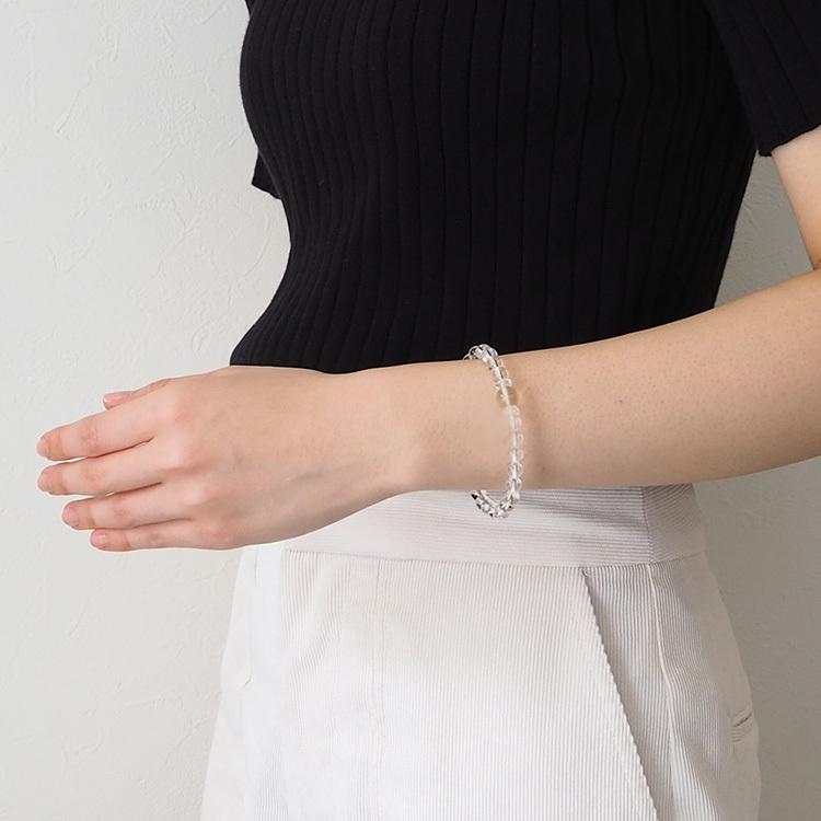 天然石 ブレスレット 大粒 最高級品質 リビアングラス ヒマラヤ水晶 イエロー 宇宙 メンズ レディース おしゃれ ギフト パワーストーン プレゼントの画像