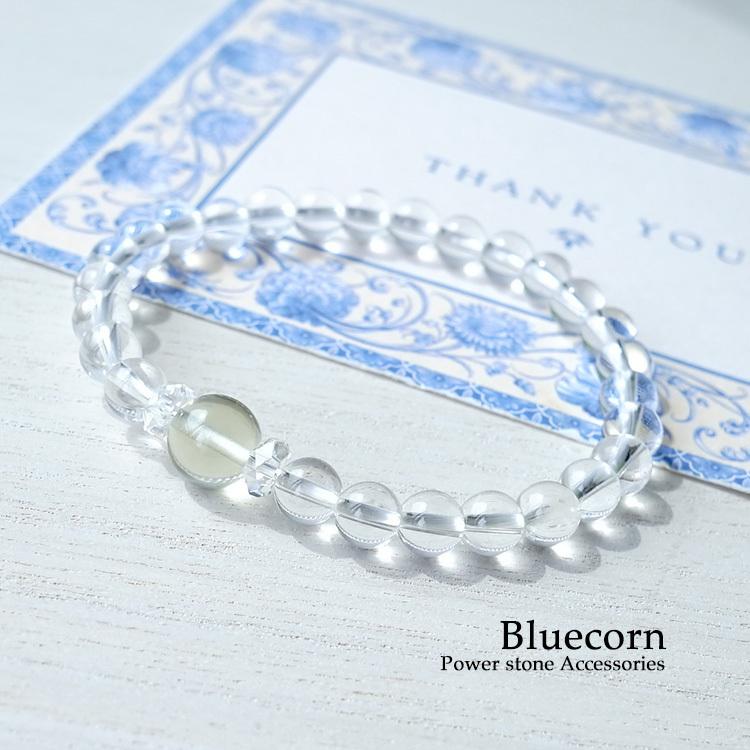 天然石 ブレスレット 大粒 最高級品質 リビアングラス ヒマラヤ水晶