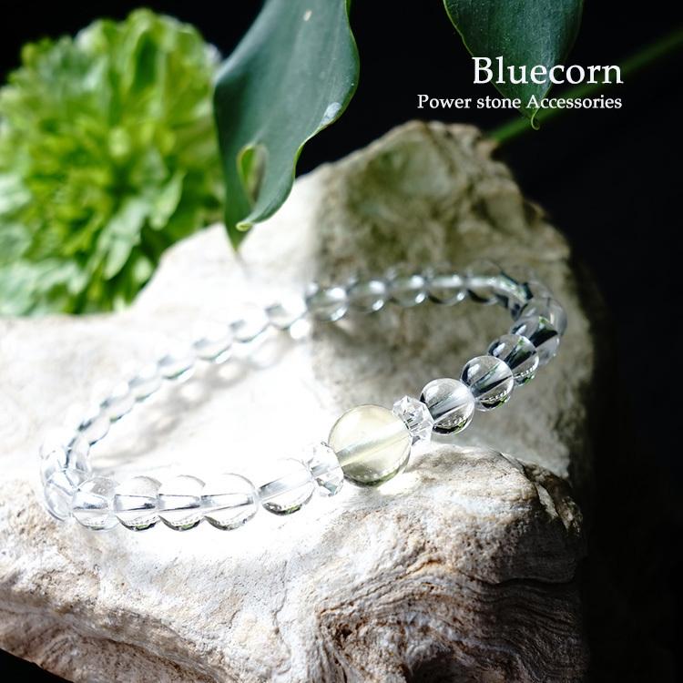 天然石 ブレスレット 大粒 最高級品質 リビアングラス ヒマラヤ水晶