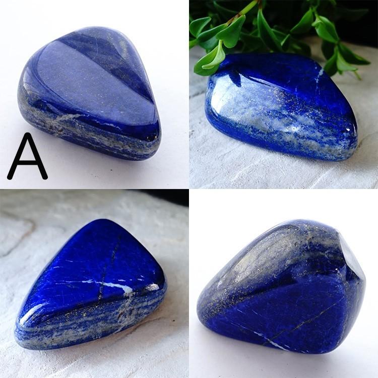 天然石 ラピスラズリ タンブル 大 お守り石 幸運 浄化 魔除け おしゃれ