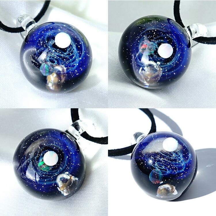 宇宙 の ガラス ペンダント ギベオン隕石 隕石 2種類のオパール 日本