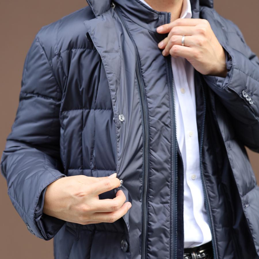 ダウンコート メンズ ビジネス ダウン 50代 40代 30代 安い 暖かい おしゃれ カジュアル コート 軽量 ショートコート ロング 撥水 S M L 3l ブラック ネイビー Blue Frost 通販 Yahoo ショッピング
