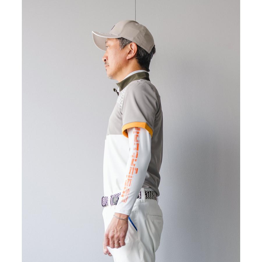 Design Tuning ハーフジップ メンズ モックネック ゴルフウェア