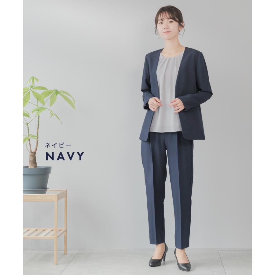 スーツ レディース セットアップ パンツスーツ ビジネス 入学式 卒業式 洗える オフィス セレモニースーツ 通勤 七五三 ストレッチ 20代 30代 40代 50代の画像