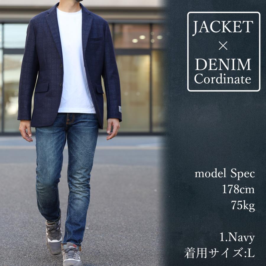 Blue Frost（ブルーフロスト） ニット テーラードジャケット メンズ