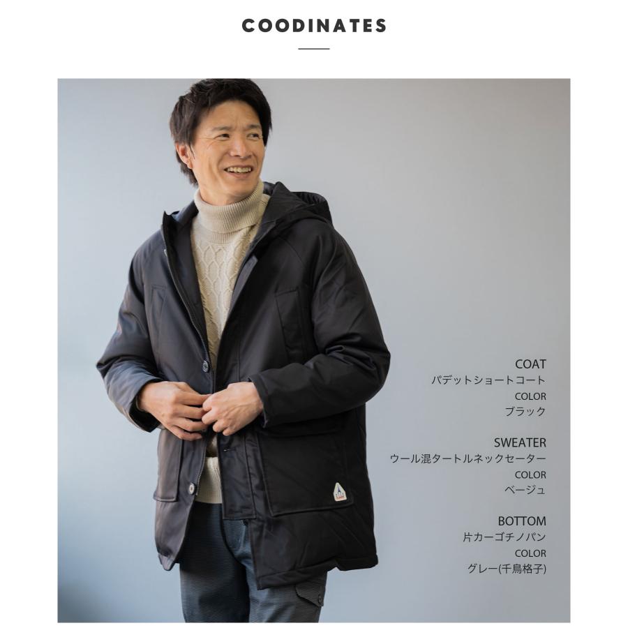 monzee フーデッドパデッドコート monzee フーデッドパデッドコート monzee モンジー フーデッドパ