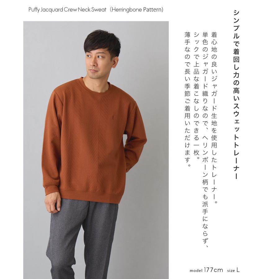 ELLE PLANETE（エルプラネット） トレーナー メンズ 薄手 スウェット