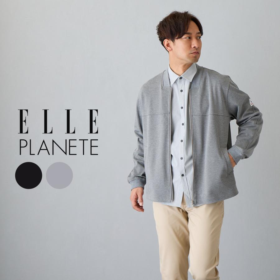 ELLE』 エル (40) リネンボタンレスカーディガン 透け感 きれいめ