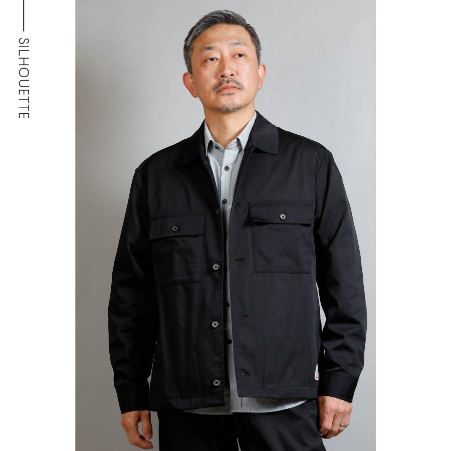 ELLE PLANETE シャツジャケット メンズ 秋 シャツ 薄手 羽織