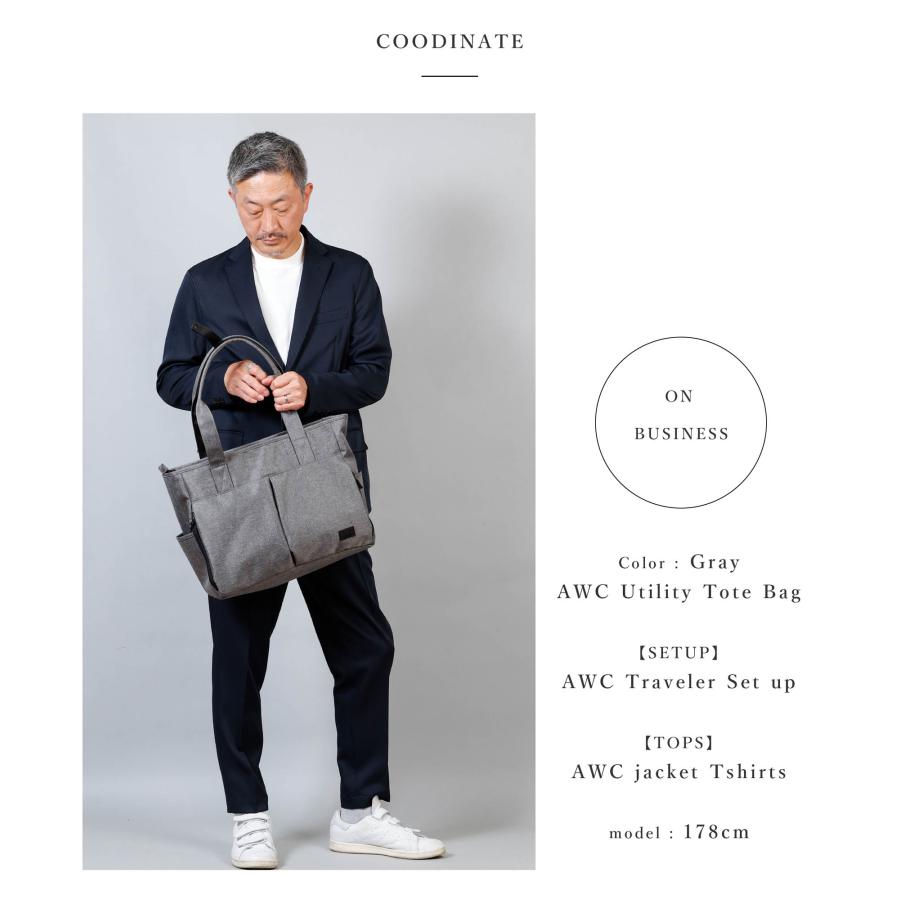AWC トートバッグ メンズ 大きめ 大容量 横長 キャリーオン AWC トートバッグ メンズ 大きめ 大容量 横長 キャリーオン