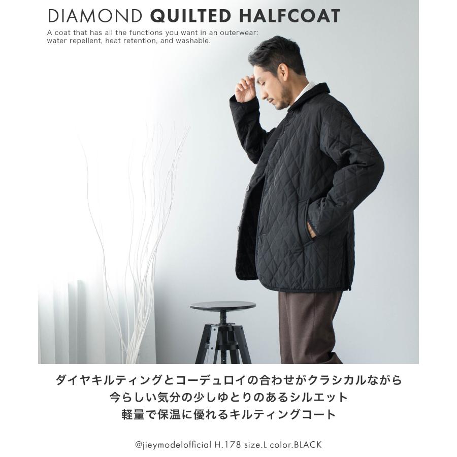 BLUE BLUE ブルーブルー カゴ染め ナイロンコート 中綿 キルティング カセ染めした本藍の糸を使用した刺し子のカバーオール | BLUE