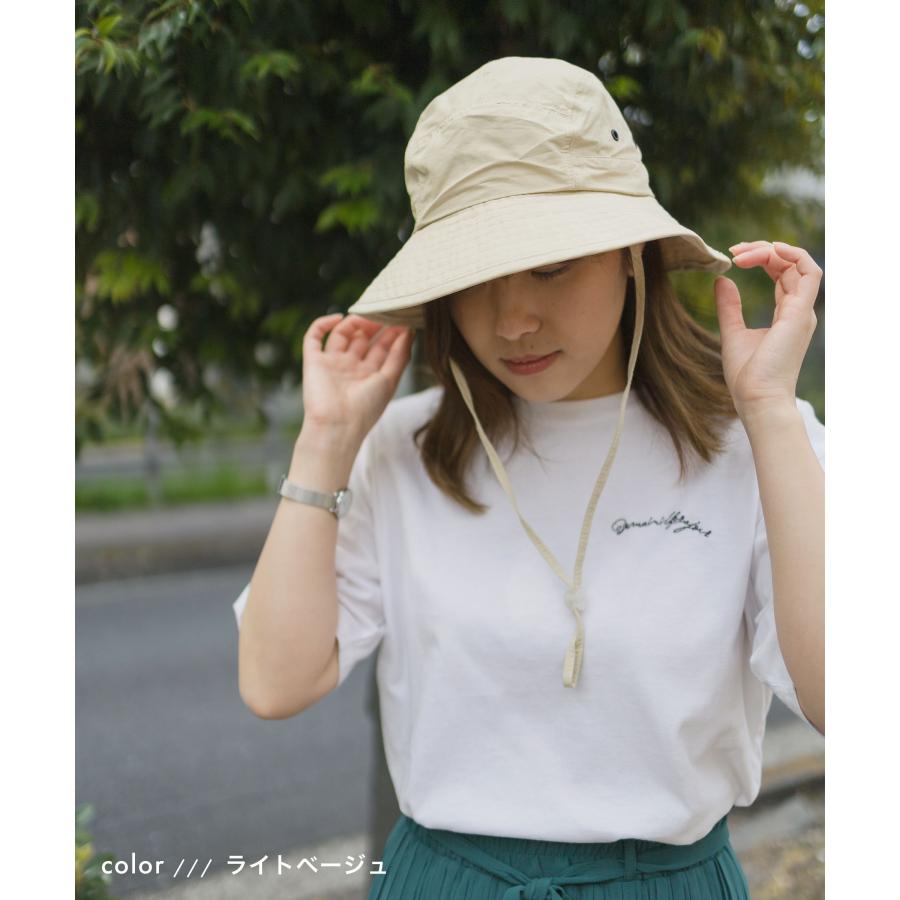 バケットハット レディース 夏 サファリハット フェス つば広帽子