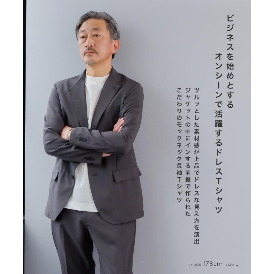 AWC Tシャツ メンズ 長袖 ブランド モックネック ジャケT ビズT AWC Tシャツ メンズ 長袖 ブランド モックネック ジャケT ビズT