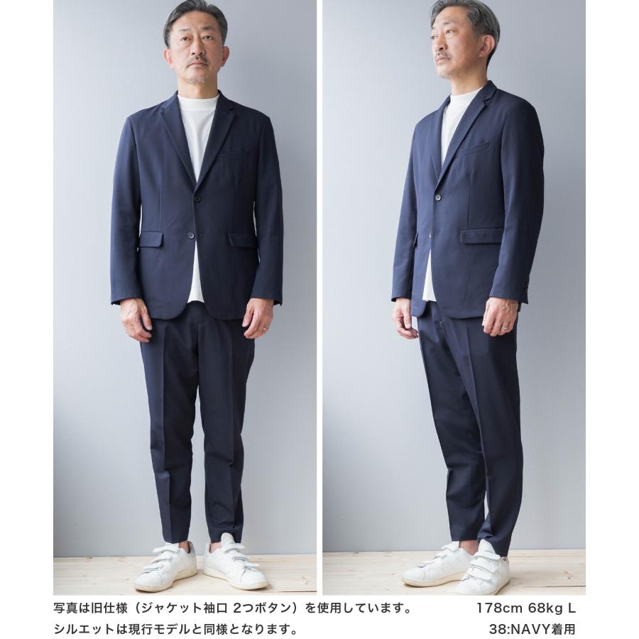 AWC セットアップ メンズ スーツ カジュアルスーツ ストレッチ