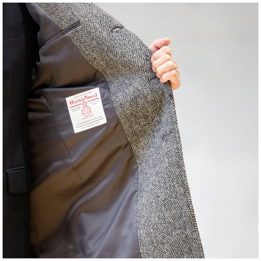 HARRIS TWEED ハリスツイード コート チェスターコート ツイード HARRIS TWEED ハリスツイード コート チェスターコート ツイード