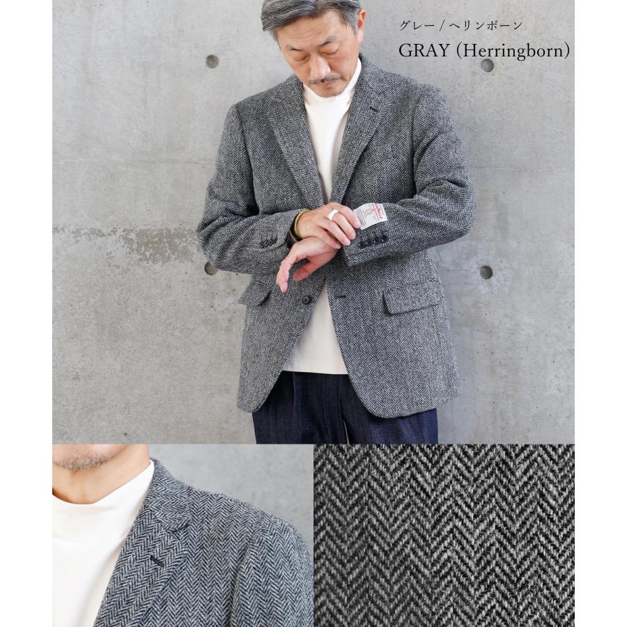 HARRIS TWEED ハリスツイード ジャケット メンズ ツイード HARRIS TWEED ハリスツイード ジャケット メンズ ツイード