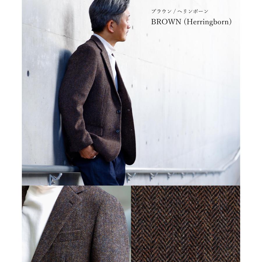 HARRIS TWEED ハリスツイード ジャケット メンズ ツイード HARRIS TWEED ハリスツイード ジャケット メンズ ツイード