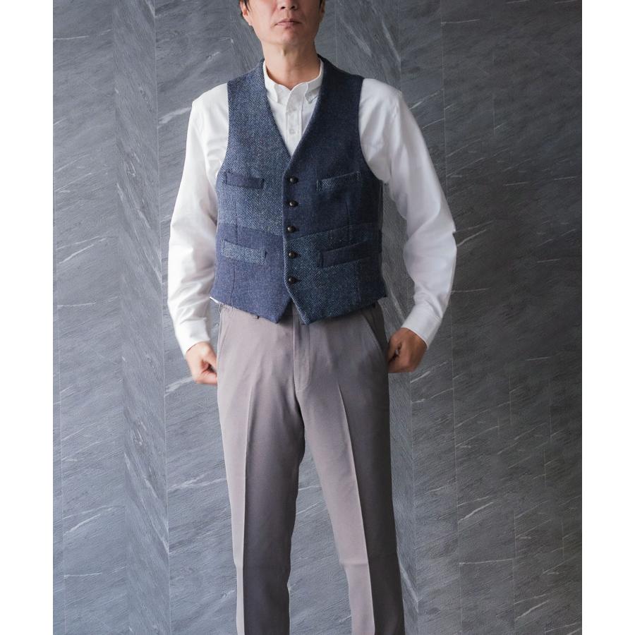 HARRIS TWEED ハリスツイード ベスト メンズ harris tweed HARRIS TWEED ハリスツイード ベスト メンズ harris tweed