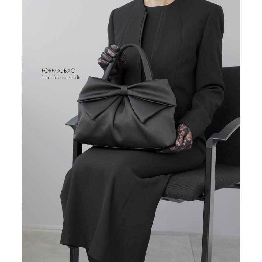 forbitches BOW BAG バッグ リボン型 ブラック forBitches - リボンバッグ | HBX