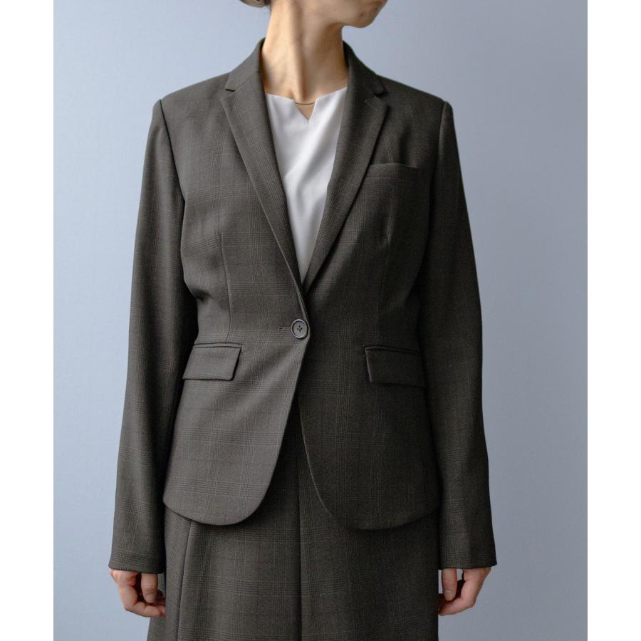 ♦︎SOUP♦︎  スーツ　セットアップ　ジャケット　スカート　グレー ♦︎SOUP♦︎ スーツ セットアップ ジャケット スカート グレー