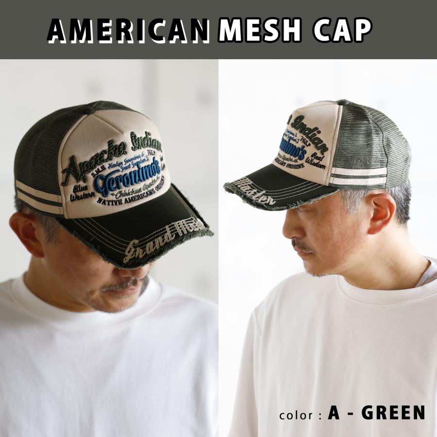 Blue Frost（ブルーフロスト） キャップ メンズ アメカジ バイカー