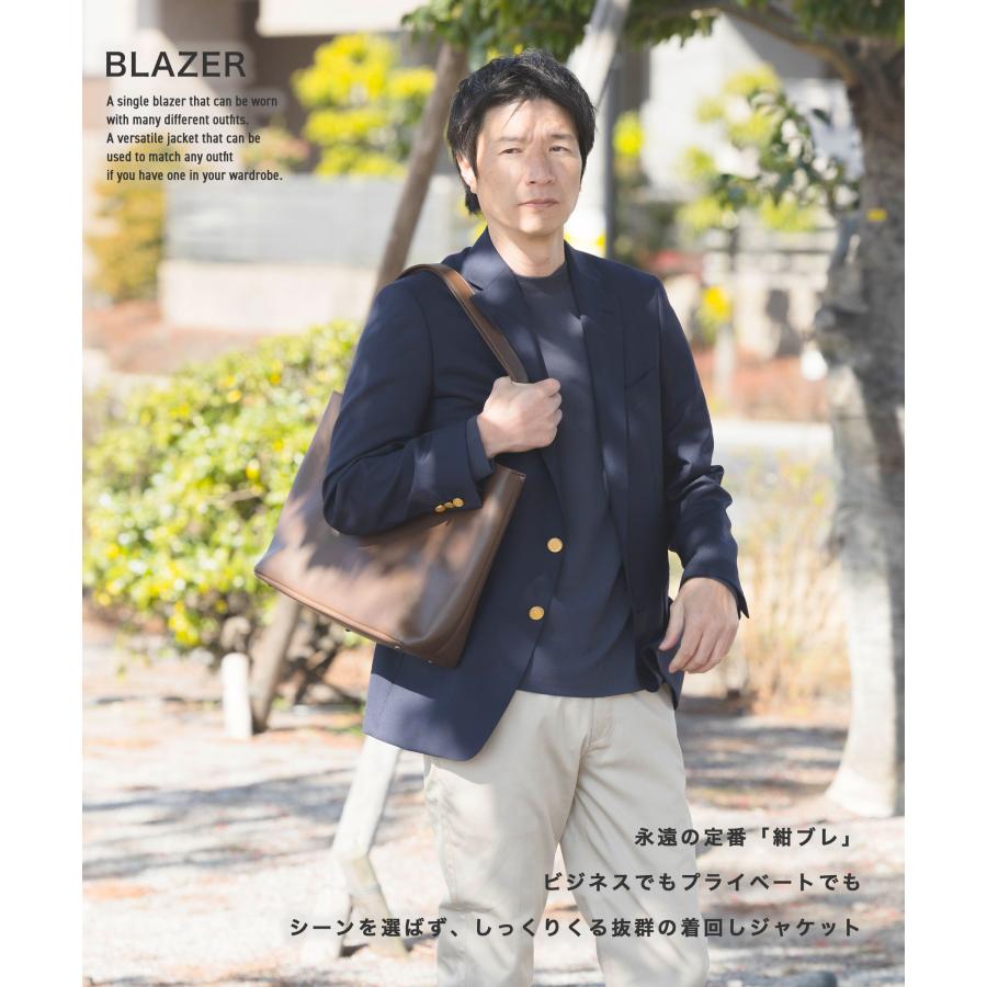 Blue Frost 紺ブレ メンズ 金ボタン ジャケット 春夏 オール Blue Frost 紺ブレ メンズ 金ボタン ジャケット 春夏 オール