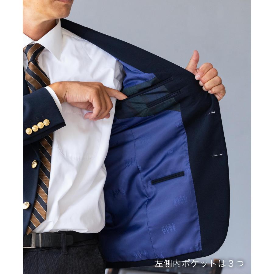 POLO BCS 紺ブレ メンズ ストレッチ ジャケット 金ボタン 秋 春 POLO BCS 紺ブレ メンズ ストレッチ ジャケット 金ボタン 秋 春