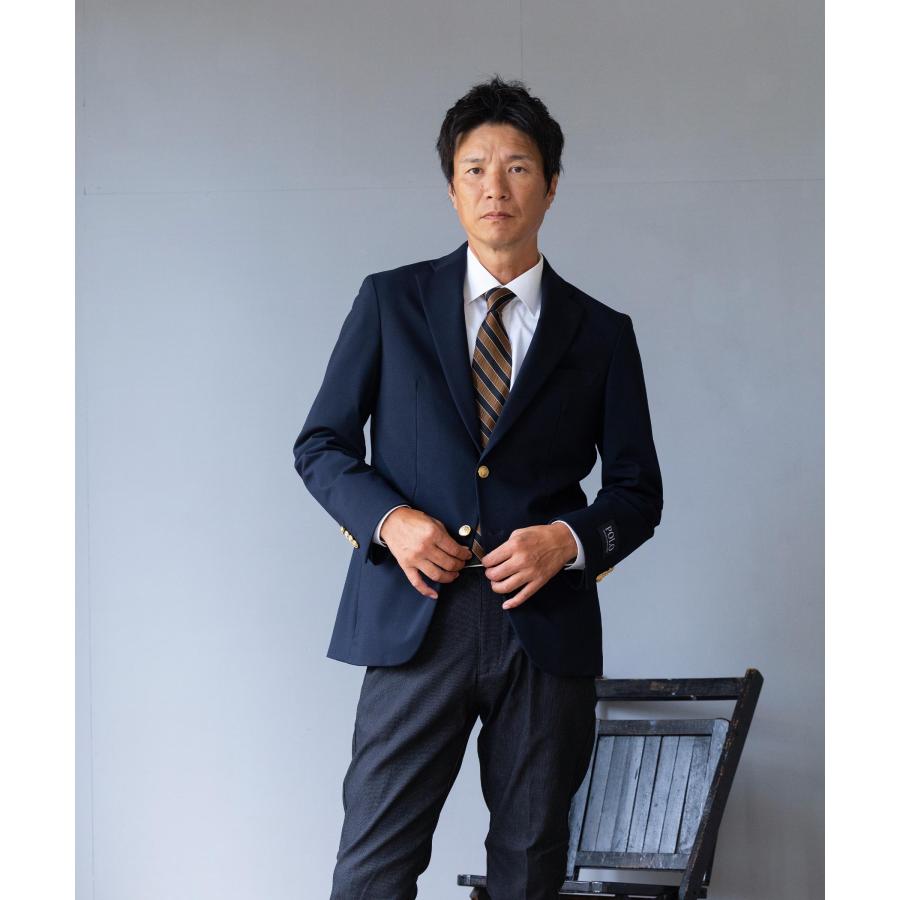 紺ブレ メンズ ストレッチ ジャケット 金ボタン 秋 春 オール 紺ブレ メンズ ストレッチ ジャケット 金ボタン 秋 春 オール