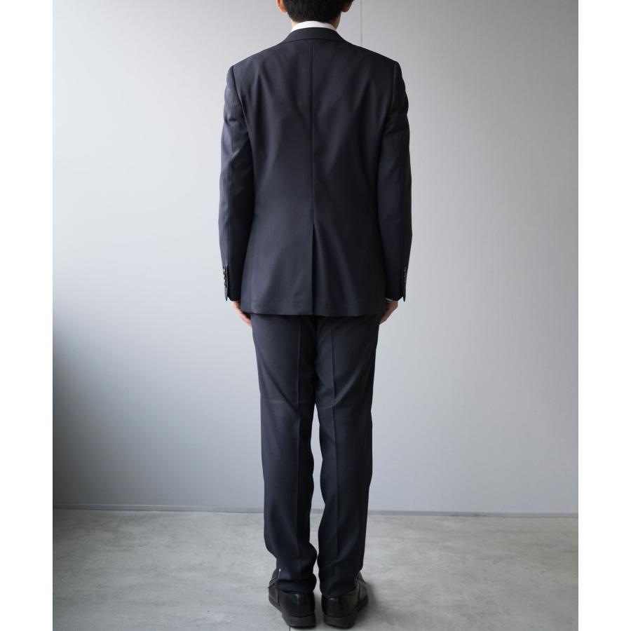 スーツ メンズ 洗える リクルートスーツ 無地 黒 紺 ネイビー