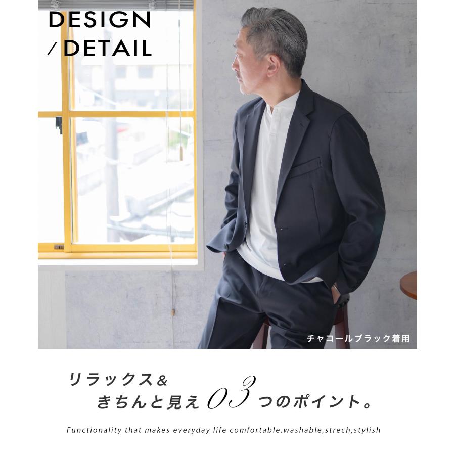AWC セットアップ メンズ スーツ カジュアルスーツ ジャケット