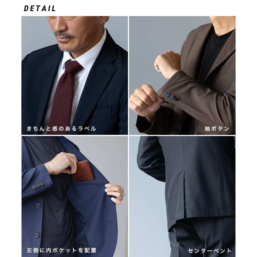 AWC セットアップ メンズ スーツ カジュアルスーツ ジャケット