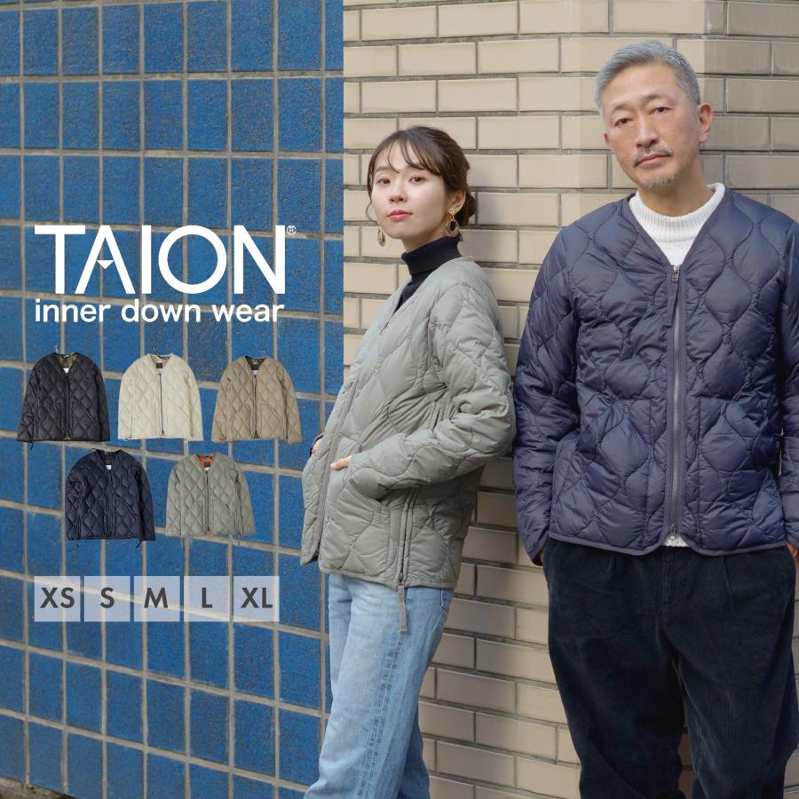 TAION（タイオン） ダウンジャケット TAION-101ALSZML-1 メンズ