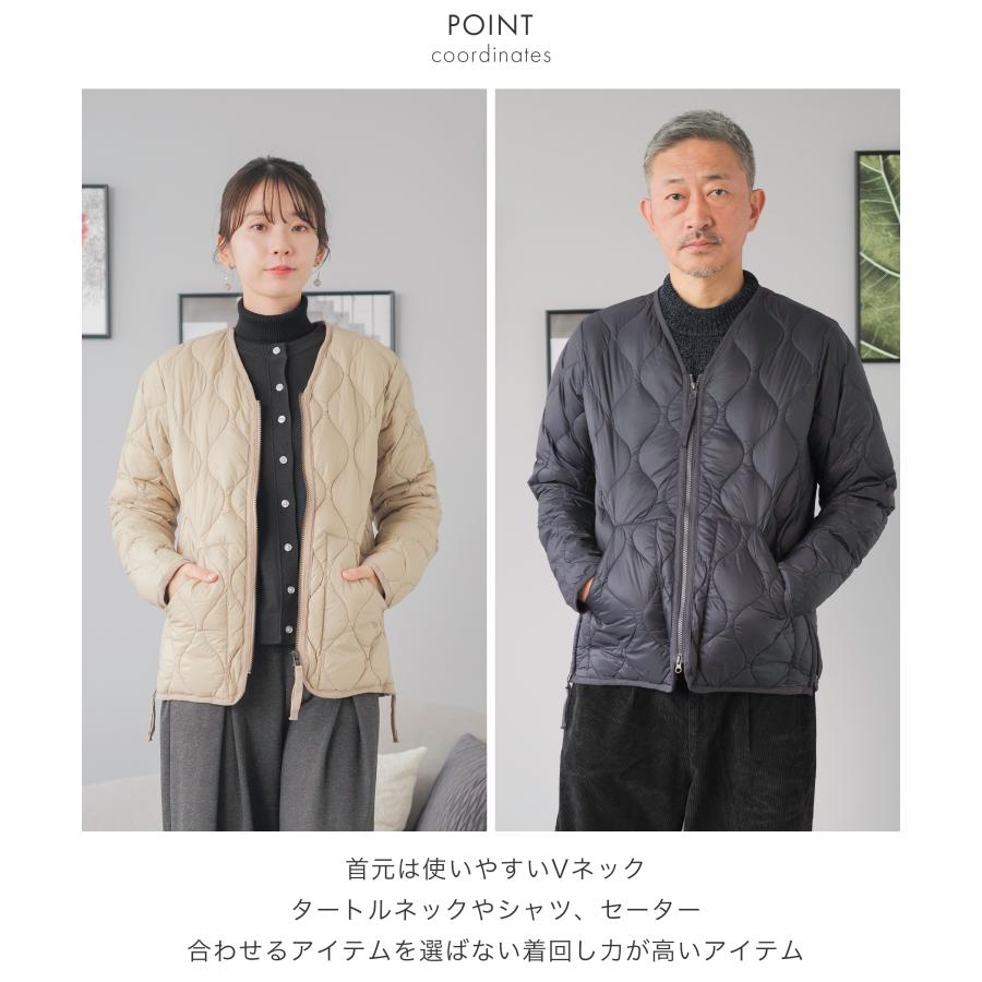 ダウンジャケット TAION-101ALSZML-1 メンズ レディース アウター防寒 冬 秋 おしゃれ 暖かい Vネック ブランド 5カラー5サイズ展開 軽量 ギフト プレゼント