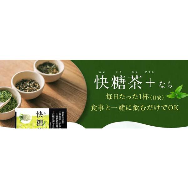 メール便送料無料 快糖茶＋（ かいとうちゃプラス ） 30袋 ダイエット