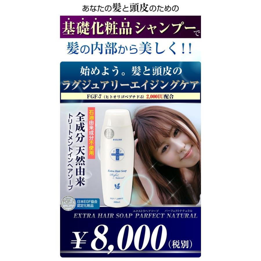 バイオリンク FGF−7 エクストラヘアソープ・パーフェクト