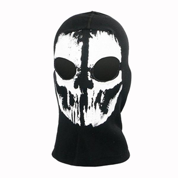 2枚セット サバゲー スカル フェイスマスク ハロウィン ドクロ