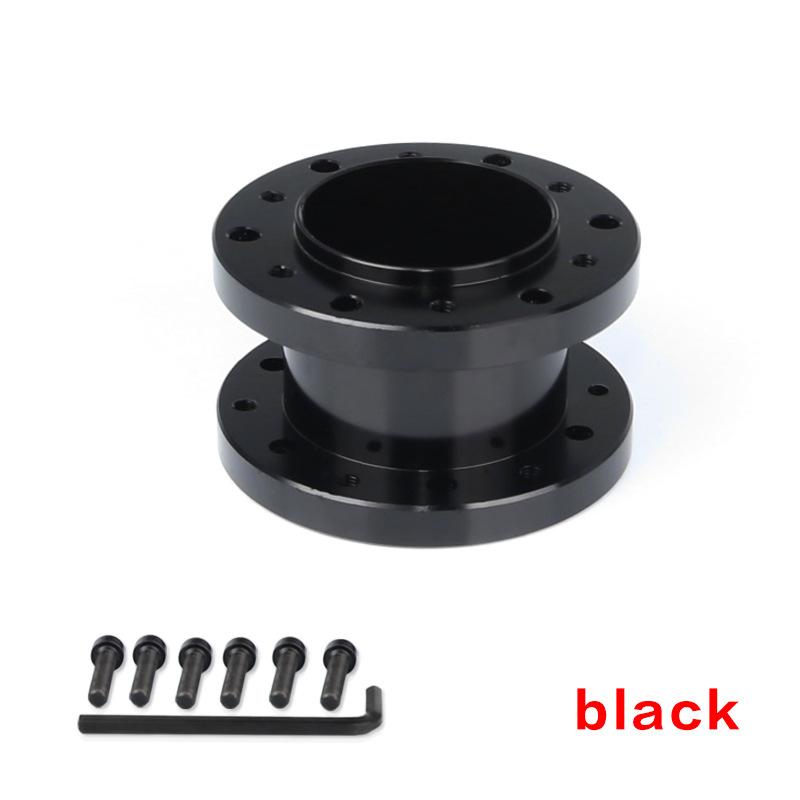 ステアリング ボス スペーサー 汎用 50mm アルミ 製 シルバー ネジ 工具付 防錆 耐食性 取付簡単 ハンドルボス | ブランド登録なし | 02